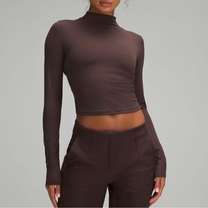 Lululemon All Aligned Mockneck Long sleeve Shirt